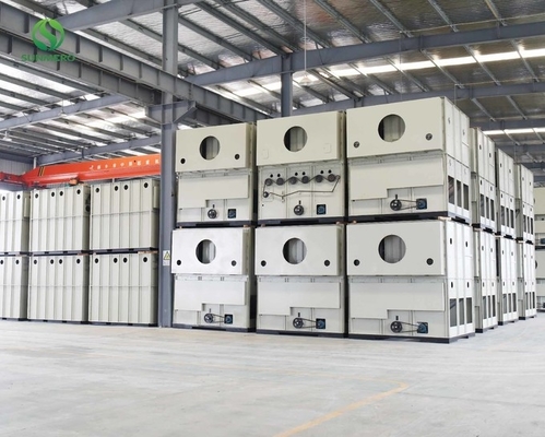 ISO 9001 Menyetujui Vertikal Grain Dryer Pertanian Listrik 15 Ton