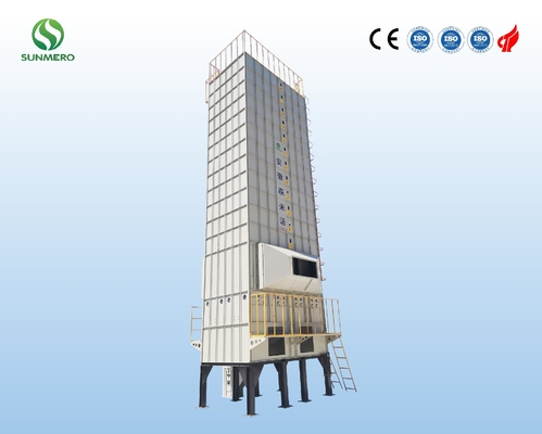 Pengering Gandum Otomatis Vertikal Bersertifikat ISO14001 Convenien 30T