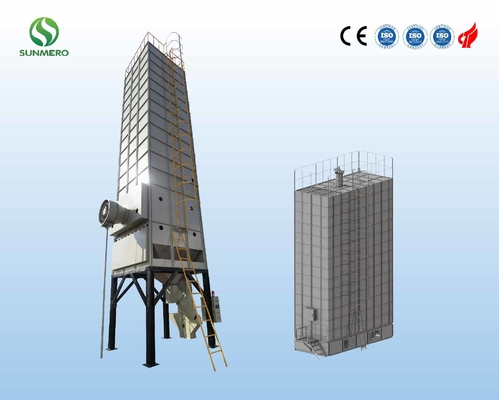 Mesin Pengering Butir Sunmero 30T, Pengering Jagung Stainless Steel
