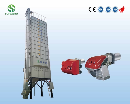 220V 30T Rice Mill Dryer Peralatan Pengolahan Beras Untuk Biji Gandum Jagung