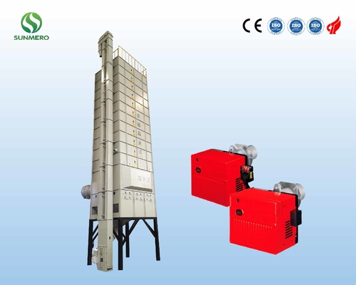 Persetujuan CE 22Ton Pengering Gandum Gandum Stainless Steel Untuk Penyimpanan Gandum