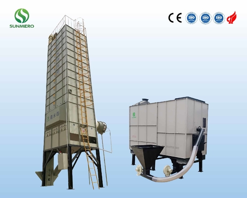 22T Mechanical Recirculating Grain Dryer Untuk Pabrik Pengolahan Sereal
