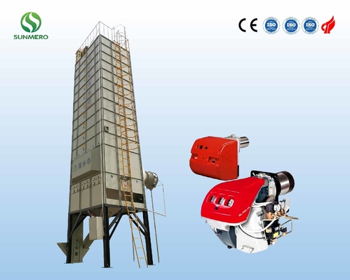 22Ton Stainless Steel Cross Flow Pengering Gandum, Pengering Jagung Serbaguna