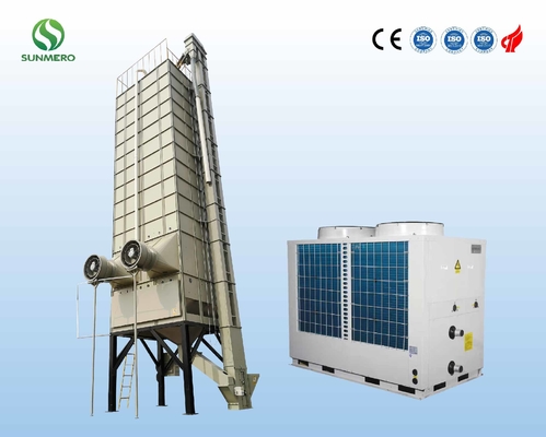 22Ton Stainless Steel Cross Flow Pengering Gandum, Pengering Jagung Serbaguna