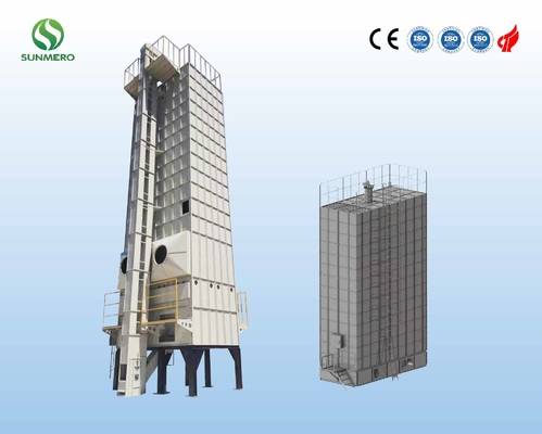 ISO18001 180tons Per Batch Grain Dryer Machine Untuk Penggiling Padi Vietnam