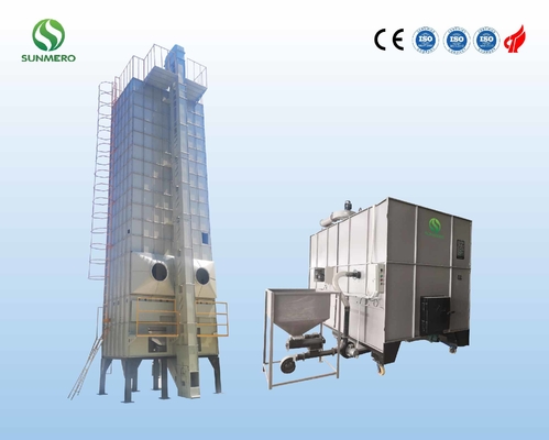 135kg / jam Tungku Sekam Padi Hemat Energi Untuk Batch Recirculating Grain Drying Center