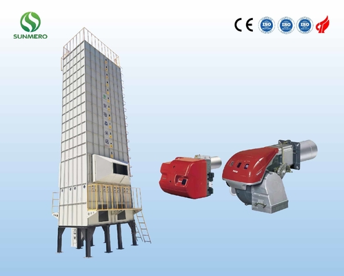 30T SS Mixed Flow Dryer Mesin Pengolah Padi Untuk Pabrik Penggilingan Padi