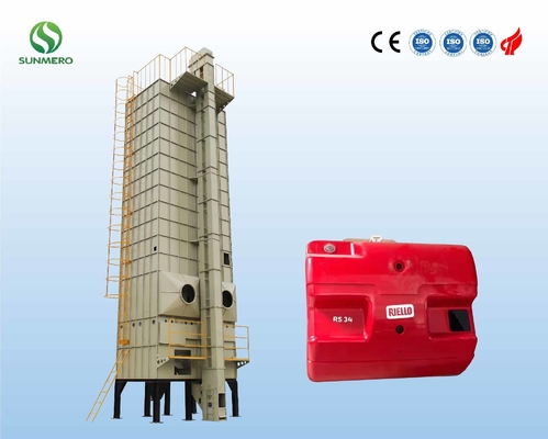 Pengering Gandum Padi Resirkulasi Cerdas 30 Ton Per Batch