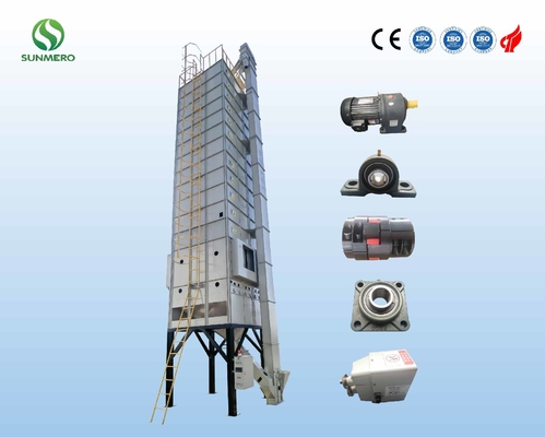 26 Ton Per Batch Pengering Gandum Gandum 5.5kW Kapasitas Besar