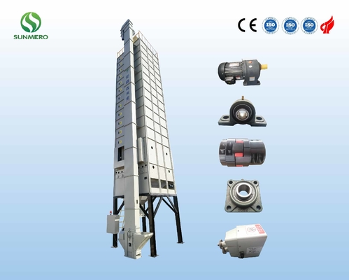 5.5kW Electric Rice Grain Dryer 20tons Untuk Penggiling Padi Sebelum Pengolahan Beras