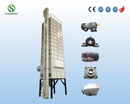 22T Mechanical Recirculating Grain Dryer Untuk Pabrik Pengolahan Sereal