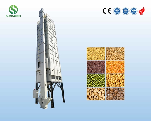 26 Ton Per Batch Pengering Gandum Gandum 5.5kW Kapasitas Besar