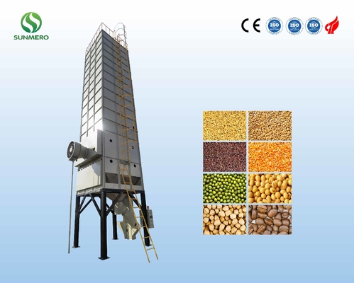 5.5kW 15tons Per Batch Mesin Pengering Gandum Tahan Korosi