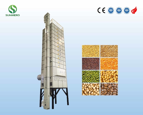 22T Mechanical Recirculating Grain Dryer Untuk Pabrik Pengolahan Sereal