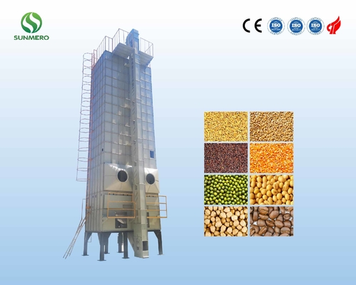 Cina Kualitas Tinggi 30 Ton Pengering Butir Beras Jagung Kering, Padi, Gandum, Kacang, Biji