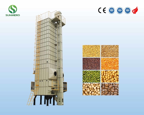 Recirculating Automatic Rice Grain Dryer 27000KG Per Batch Untuk Pengeringan Padi