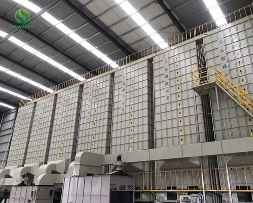 ISO18001 180tons Per Batch Grain Dryer Machine Untuk Penggiling Padi Vietnam