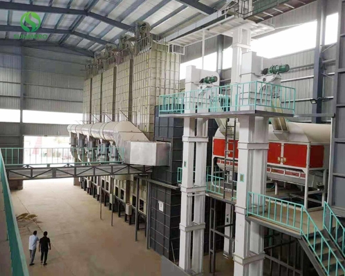 Mesin Pengering Padi 3Kw Grain 8ton Per Jam Untuk Pabrik Pengolahan Padi