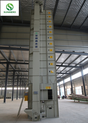 5.5kW Cross Flow Jagung Batch Dryer Efisiensi Pengeringan Tinggi 15 Ton