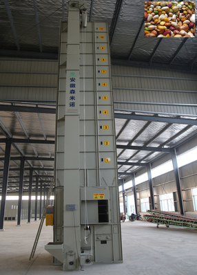 5.5kW Cross Flow Jagung Batch Dryer Efisiensi Pengeringan Tinggi 15 Ton