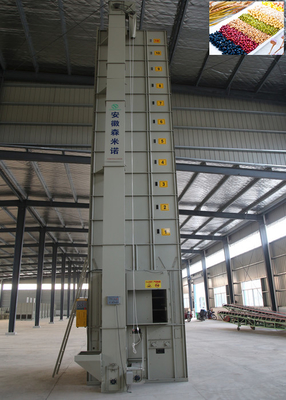5.5kW Cross Flow Jagung Batch Dryer Efisiensi Pengeringan Tinggi 15 Ton