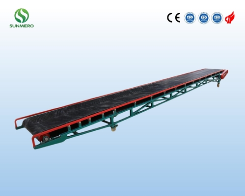 400mm Lebar 1.5m / S Sistem Sabuk Konveyor Mesin Gandum Sepenuhnya Otomatis