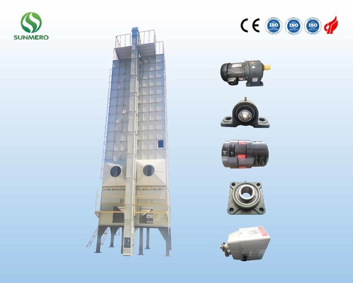 ISO18001 180tons Per Batch Grain Dryer Machine Untuk Penggiling Padi Vietnam