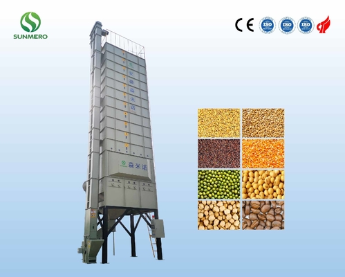22Ton Stainless Steel Cross Flow Pengering Gandum, Pengering Jagung Serbaguna